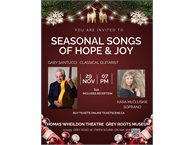 Event image Classical Guitar and Soprano SEASONAL SONGS OF HOPE AND JOY